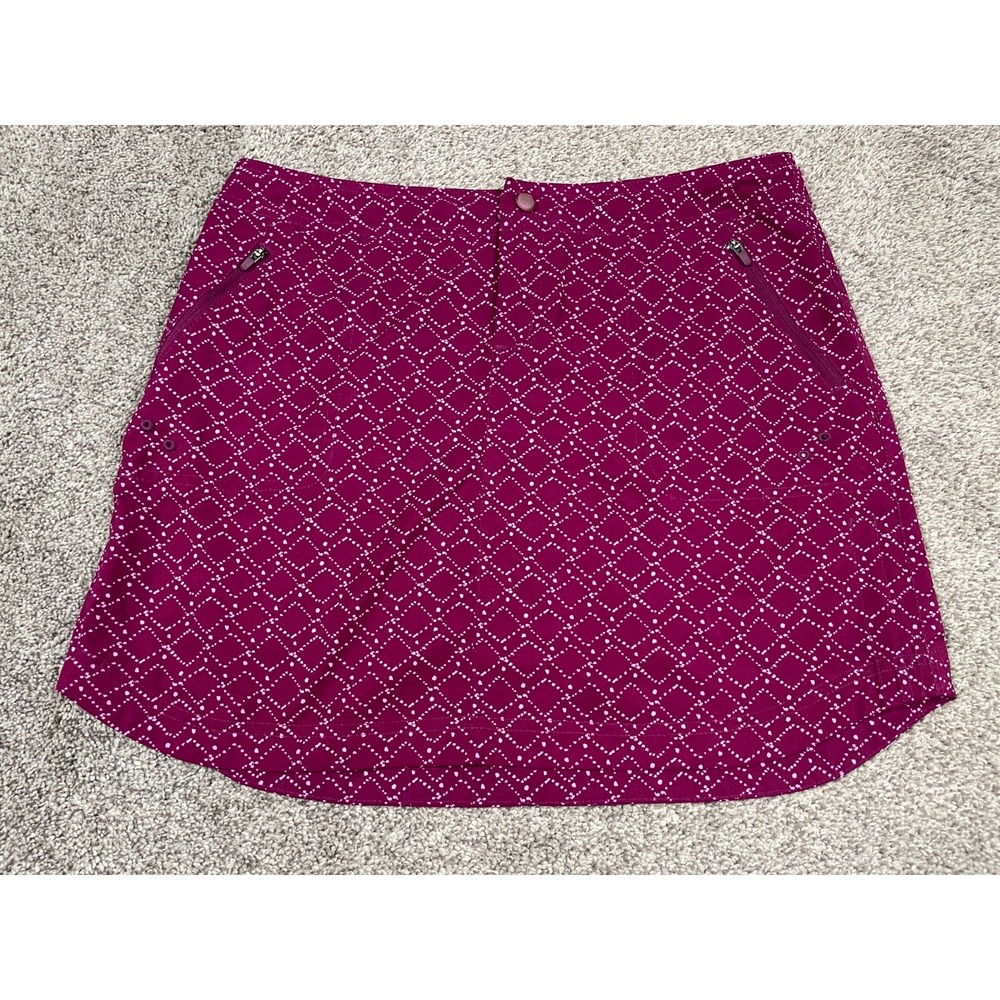 Title Nine Skirt Womens 4 Purple Athletic Sport Stretch Diamond Tennis Outdoor